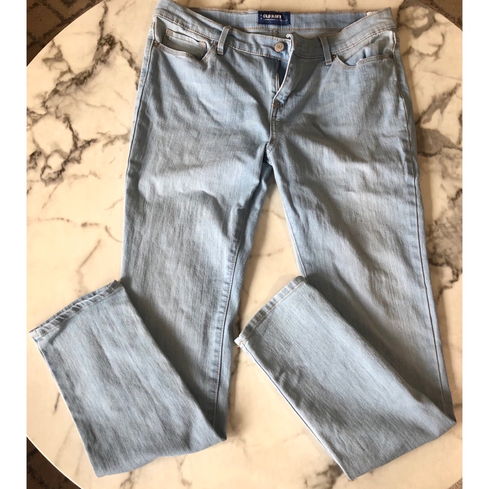 Old Navy Super Skinny Light Wash Jeans 14 plus